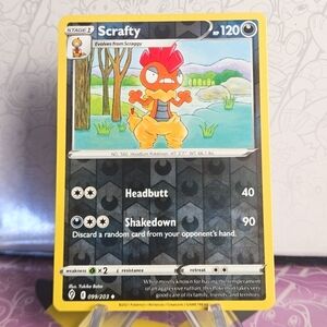 Scrafty 099/203 Pokémon TCG Reverse Holo
